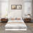Box Spring Queen, 5 Inch High Metal Box Spring Only, Heavy Duty Mattress Foundation With Fabric Cover, Easy Assembly-1590234549-1588418702