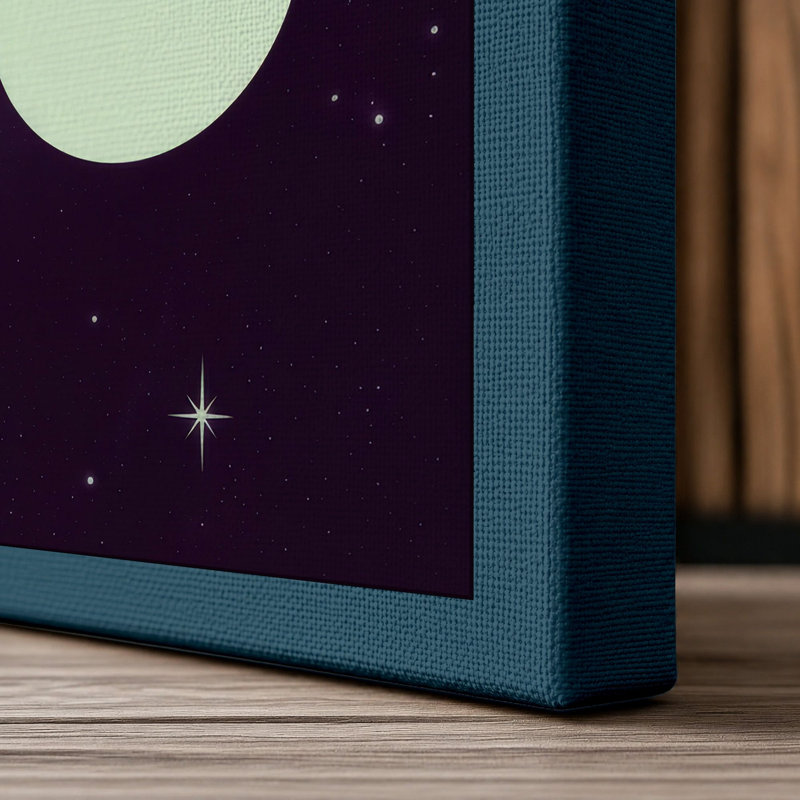 Print, 36x24 - 91.4 x 61.0 cm, Teal Border