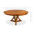 Casual Oak Round Dining Table-114022743-114022742