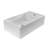 Whitehaus 19" Rectangular Wall Mount Basin With Right Single Hole And Overflow