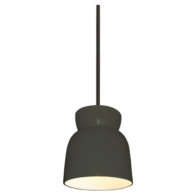 (6) Hourglass Pendant - Rigid Stem