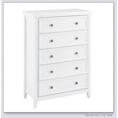 Commode à cinq tiroirs