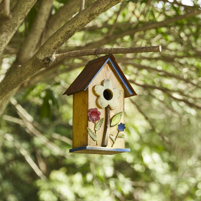 Strader 10.25'' H x 6.25'' W x 4.75'' D Birdhouse