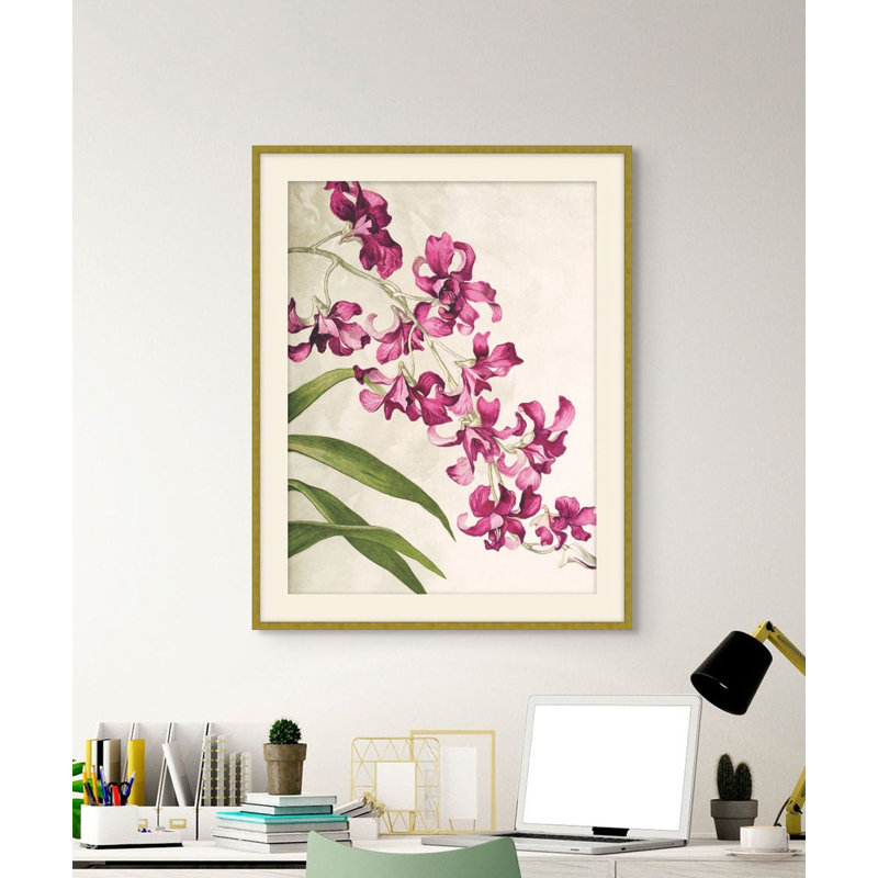 Jewel Blooms 4 Print, 23.5" H x 19.5" W