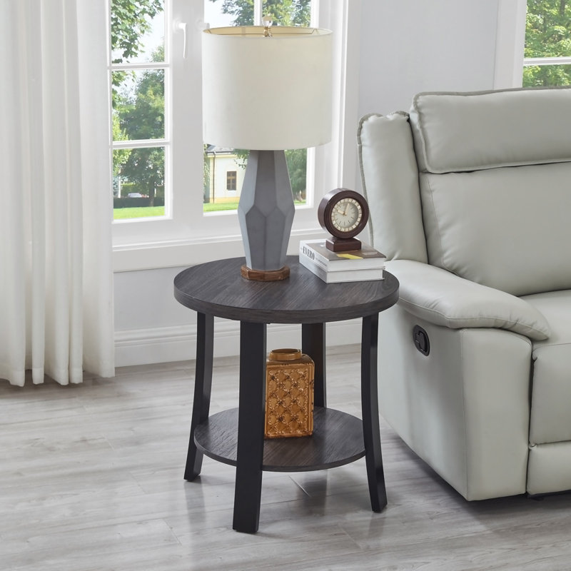 Table de bout Anze, Gris anthracite