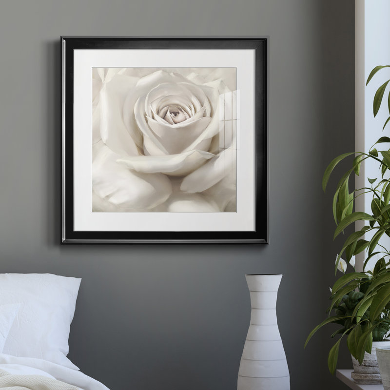 «Dreamy II», reproduction d'art sur papier encadré, H 17,5 po x l 17,5 po x P 1,5 po, Cadre noir