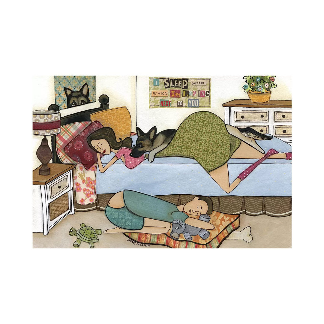 Sleep Better by Jamie Morath - Wrapped Canvas Gallery-Wrapped Canvas Giclée