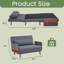 Canapé-lit pliant Loveseat-722885458