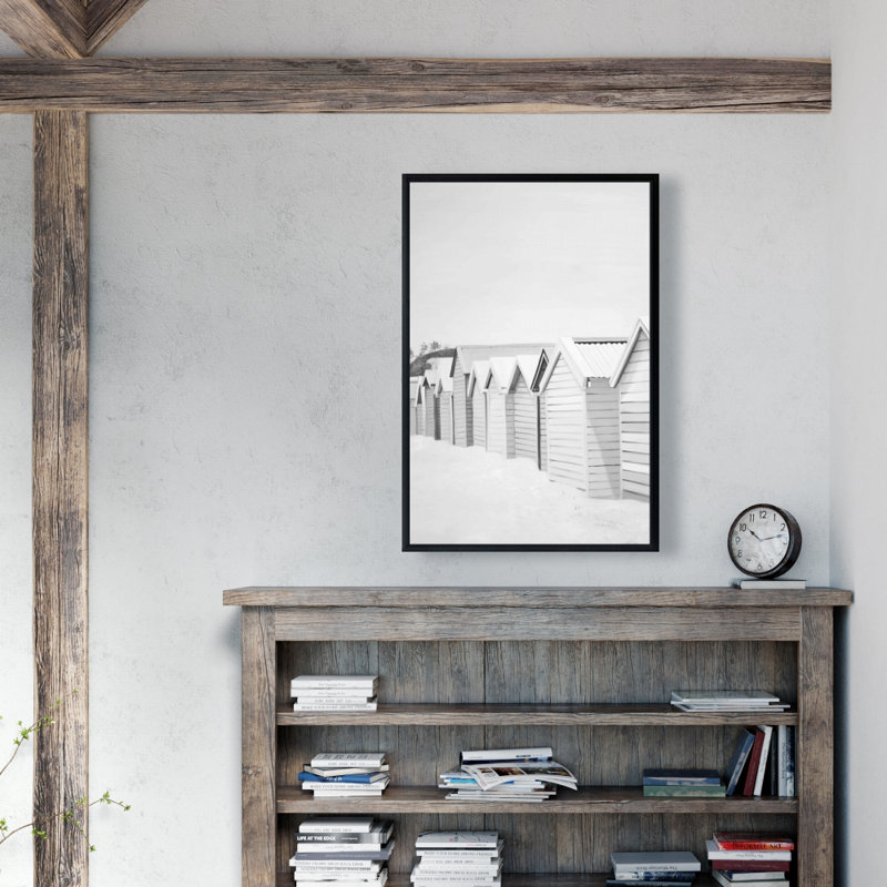 Toile encadrée grise pour la maison