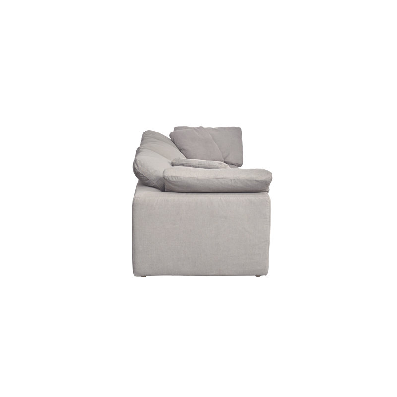 Clay MODULAR SOFA PERFORMANCE FABRIC LIGHT GREY, Light Gray