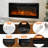 Rayva Front-Venting Recessed and Wall-Mounted Electric Fireplace-509858905