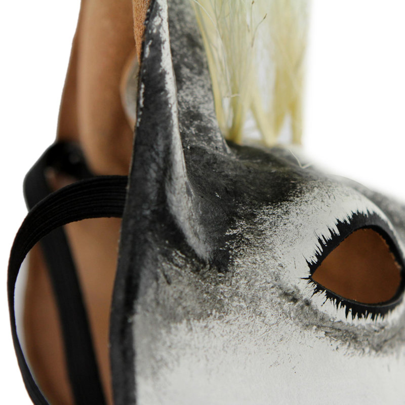 Handmade Traditional Animals Wall Decor on Leather / Faux Leather