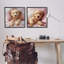  «Cuddling Labradoodle in Bed», ensemble de 2 giclées par Jim Baldwin-617015337-617015341