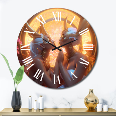 Metal Wall Clock