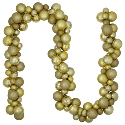 6' Shatterproof Ball Christmas Garland