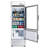 Premium Levella 25.79'' W Freestanding 336 Cans (12 oz.) 12.5 Cubic Feet Beverage Cooler with Glass Door-71787156