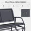 Banc oscillant pour 2 personnes Outsunny-107144957