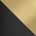 Black Stainless/Brushed Brass