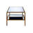Mirrored & Gold Finish Coffee Table
