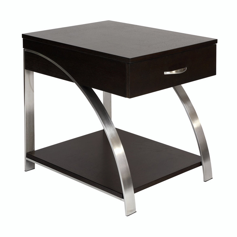 Kappenne End Table with Storage