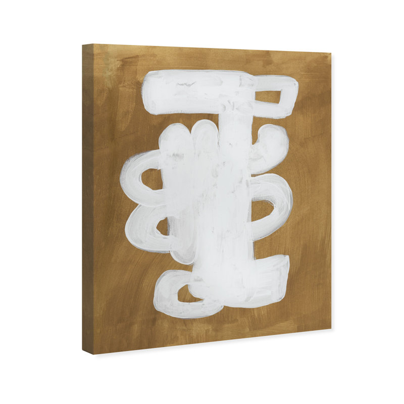 Santana III Canvas Abstract Print by Oliver Gal, Black Frame, 16 x 20, 20"H x 16"W, Canvas Unframed