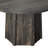 Modern Farmhouse Round Dining Table, Dining Room Table, Multifunction Table for 4-6 people