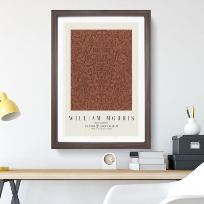 Acorns and Oak Leaves by William Morris - Picture Frame Painting