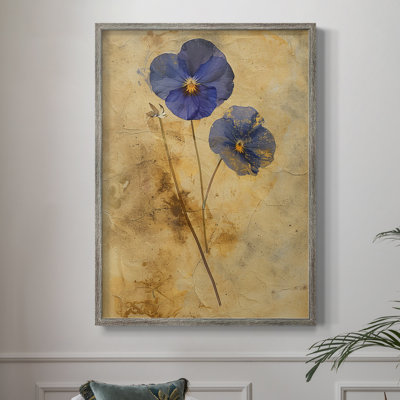 FLORAL Series XXXVI Framed Print - Solid Wood