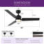 Ventilateur de plafond moderne 48 "avec lumière et 3 pales-109078900-109078893