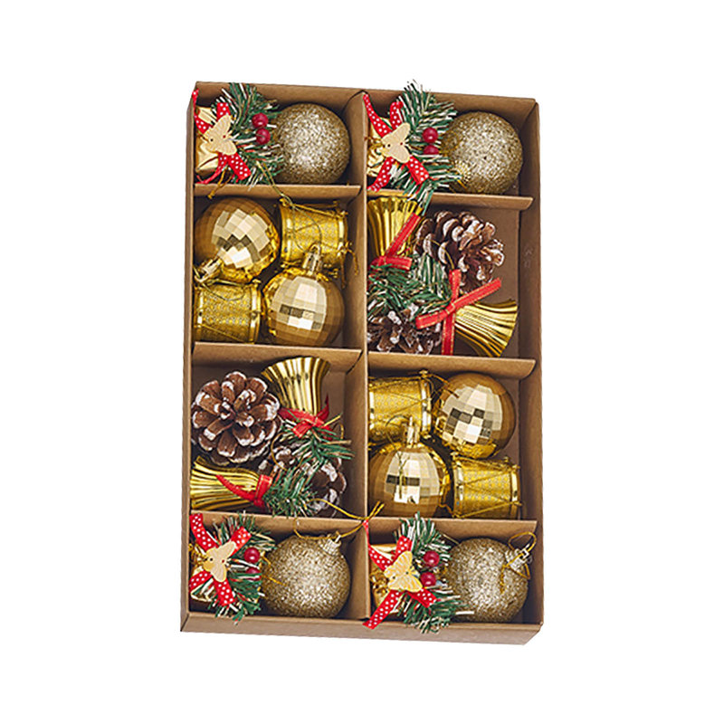 Arbre de Noël 24 pièces 24 pièces, Gold