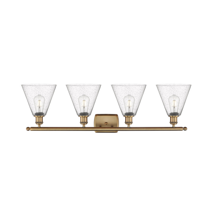 Anacani 4 - Light Vanity Light, LED, Brushed Brass