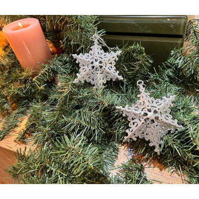 Fielden 5 " Geometric Iron Star Ornament