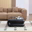Table basse carrée empilable moderne à bords arrondis en fibre de verre 31,5 po FFZ-134671256