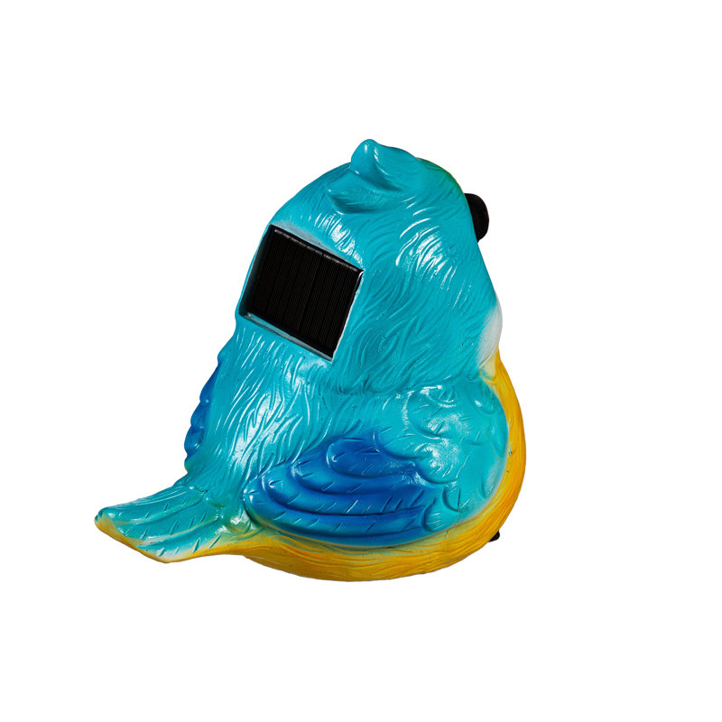 Statuaire solaire Playful Peepers, oiseau