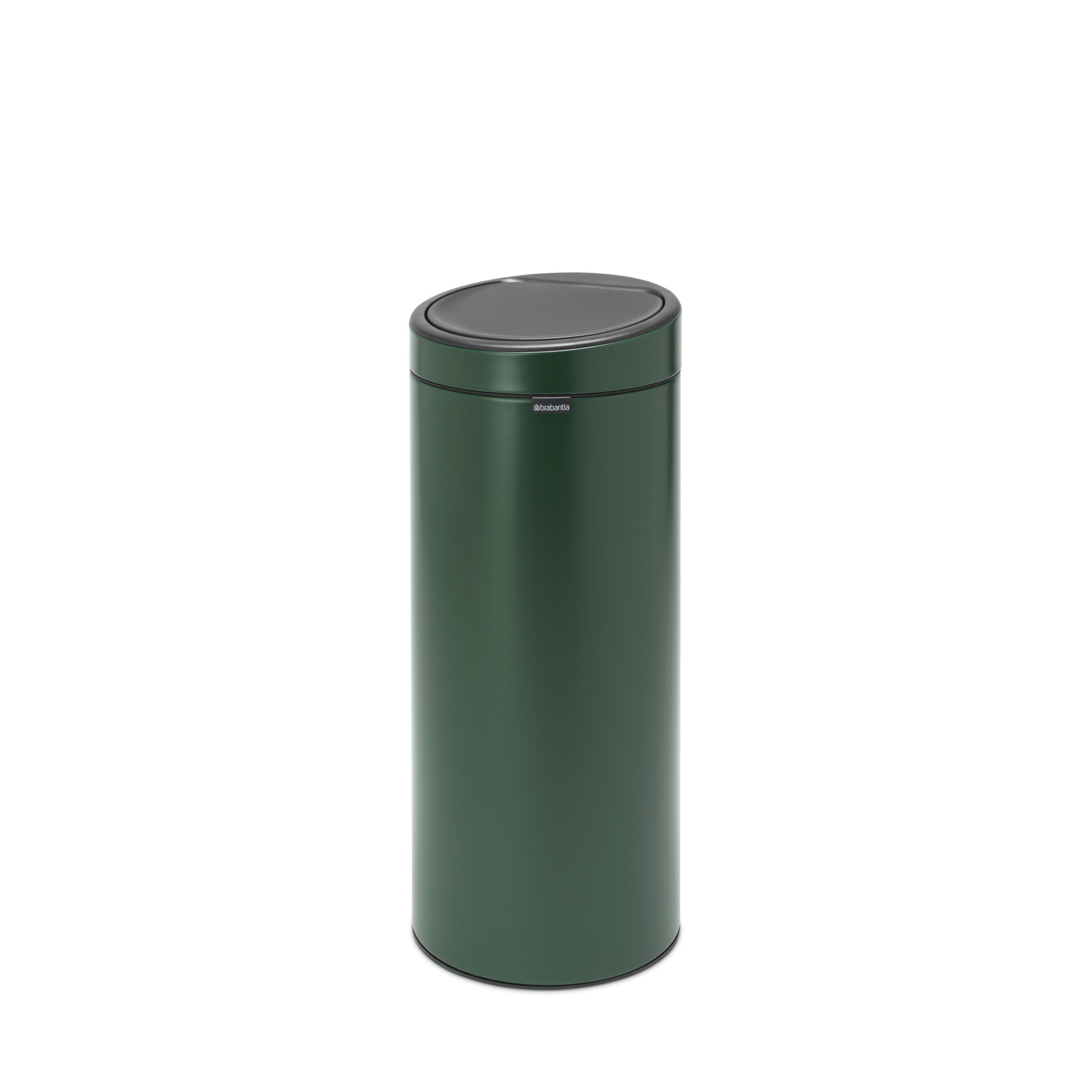 Brabantia 8 Gallon Touch Top Trash Can, Pine Green