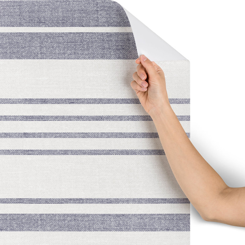 Rouleau de papier peint adhésif 120 pi x 24 po Heather Dutton Pathway Provence