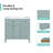 36 Inch Bathroom Vanity With Sink Combo-466599329