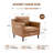 Cornouiller Faux Leather Living Room Accent Chair(Set Of 2)-614858681