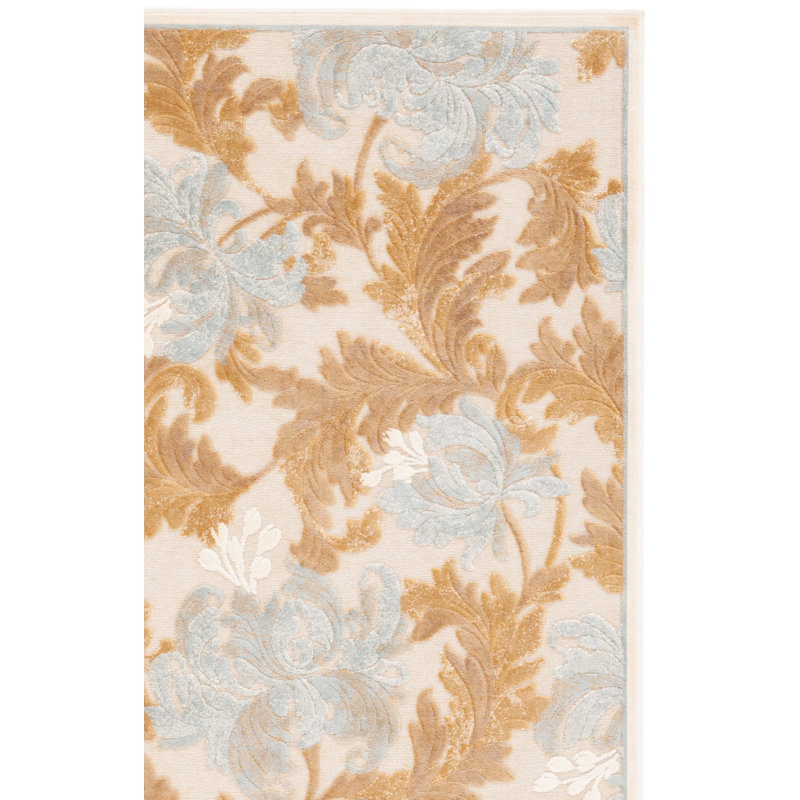 Gordon Performance Floral Rug, Rectangle 2'7" x 4'