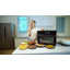 Combiné four à friteuse 32QT, four à convection 18 en 1, très grand pour pizza 13 po, affichage numérique et contrôle précis de la température, acier inoxydable, comprend 7 accessoires.