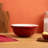 Pumpkin Mixing Bowls Red, Cream, Blue - Set of 3