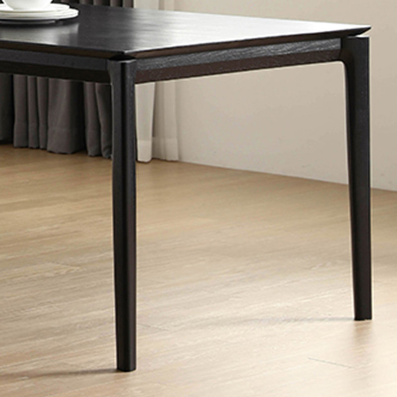 Table de salle à manger Minimalist Imported, Noir, H 29,92 po x L 86,61 po x l 37,4 po