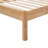 Ardin Solid Wood Bed Frame With Cream Boucle Upholstered Headboard-163693306-163708920