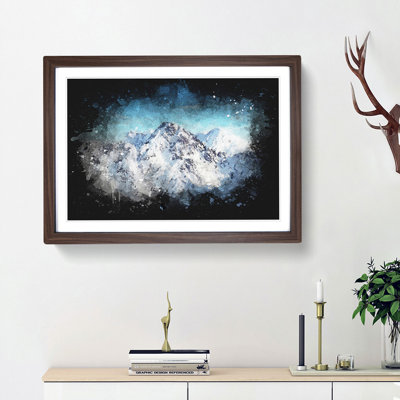 The Alps in Austria - Picture Frame Graphic Art Print