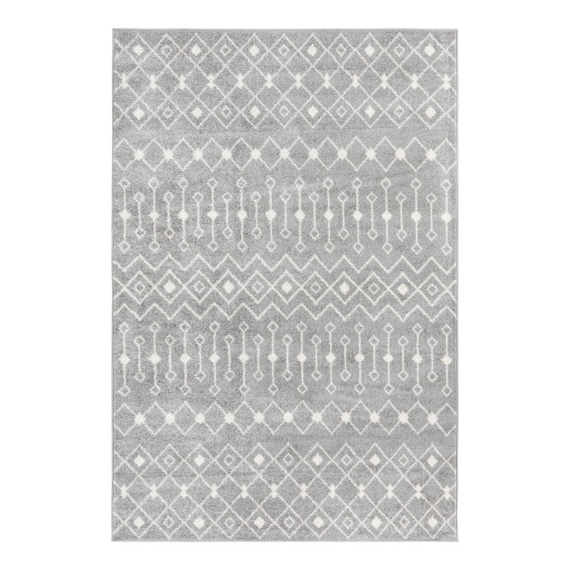 Somerville Geometric Indoor Rug, Rectangle 6'1" x 9'
