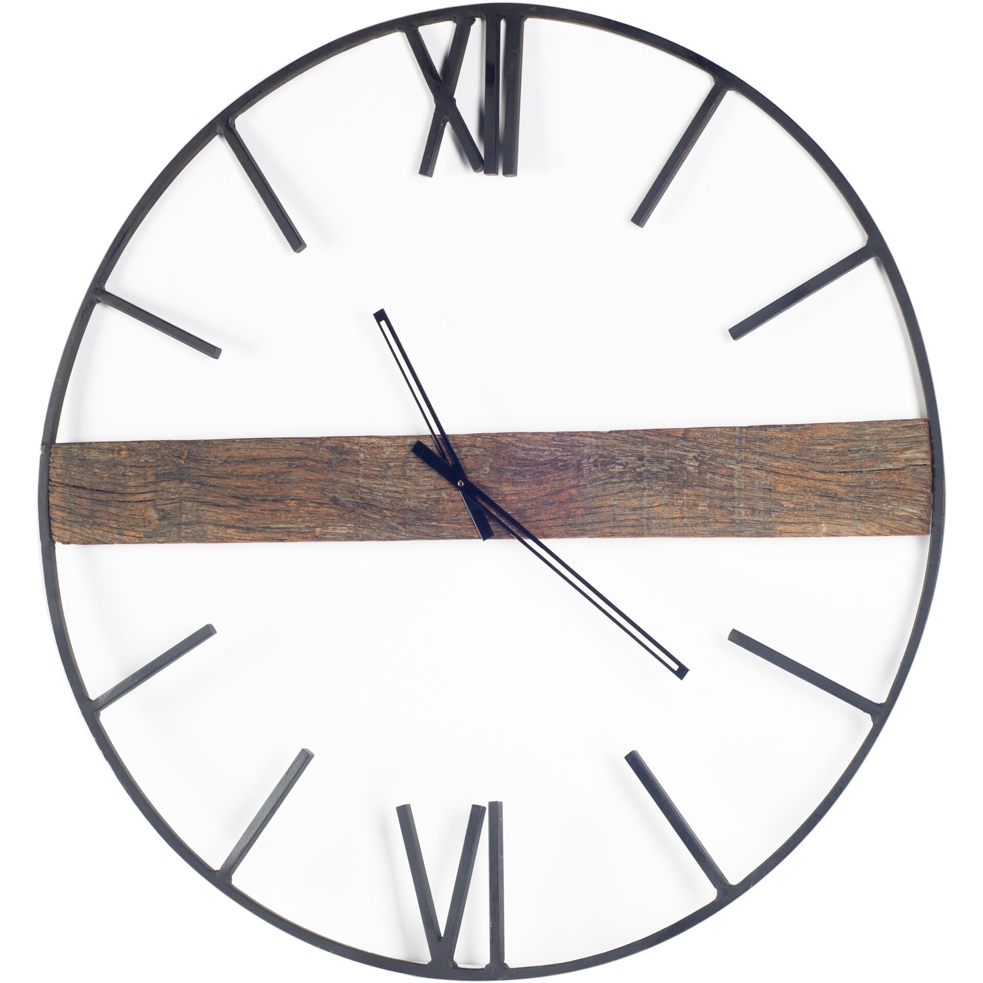 Gracie Oaks Eria Metal Wall Clock | Wayfair