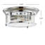 Plafonnier encastré 2 lumières 13,25 po Ceballos-389300311