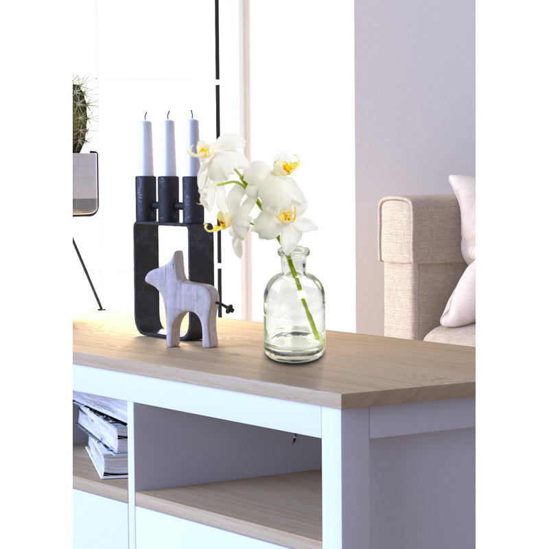 Polyether Polyurethane (PU) Orchid Arrangement in Vase