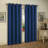 Solid Semi-Sheer Grommet Curtain Panels-1811550780