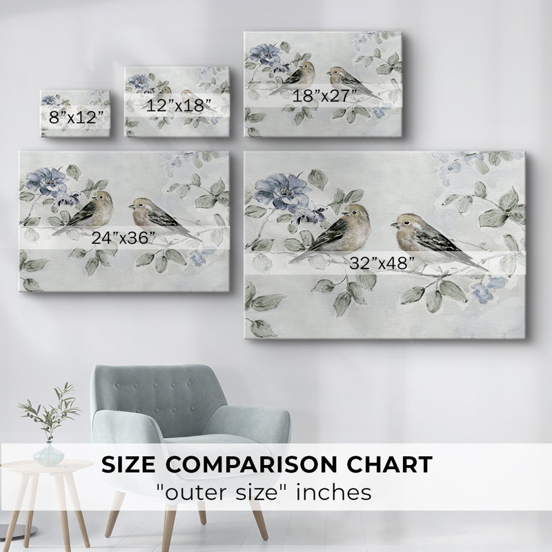 Soft Finch Summer - Galas enveloppés de galerie, 18 x 27